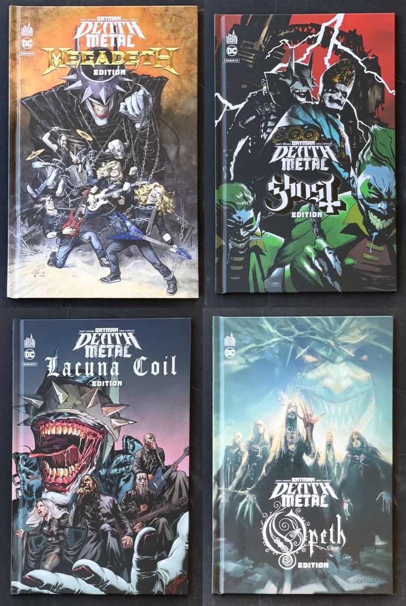 Buy Batman Dark Nights Death Metal 1 Megadeth Band Hardcover