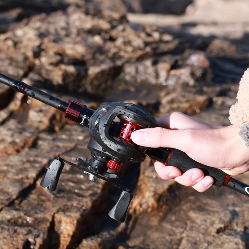 Fishing Rod Reel Combo Casting Rod and 7.2:1 Gear Ratio Baitcasting Ree for Bass - Picture 13 of 24