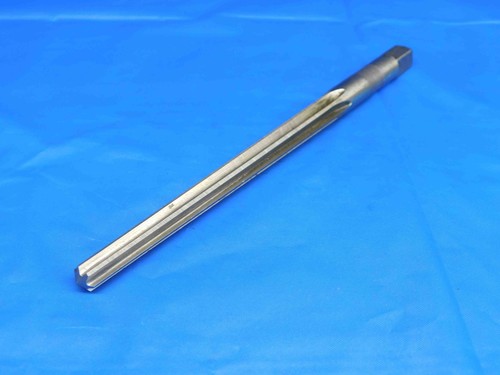 CLEVELAND #6 OD HSS TAPER PIN REAMER 6 STRAIGHT FLUTE NO. 6 TAPERED USA MADE