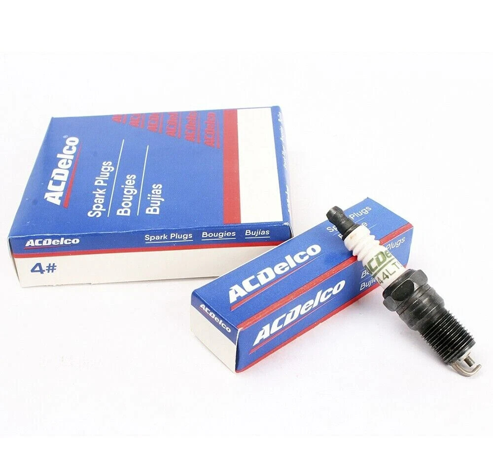 NEW GENUINE GM ACDelco Spark Plugs R44LTS6 Set Of 4