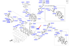 Hyundai Santa FÉ MK3 DM Auspuffkrümmer 285102F000 NEU ORIGINAL