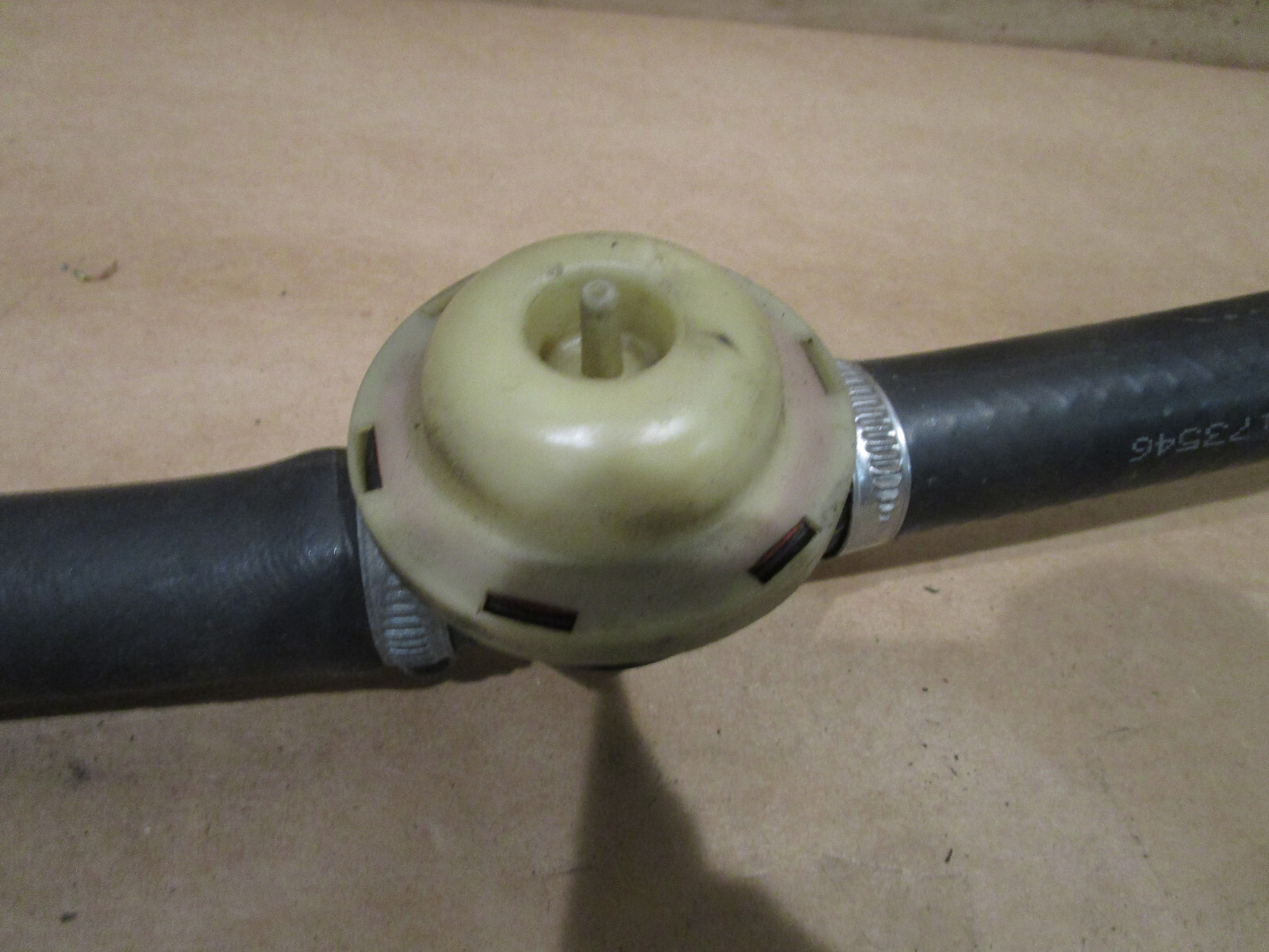 Ferrari 348,Mondial t - Air Injection Pipe/Hose With Valve  P/N 147360