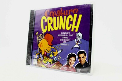 Creature Crunch - TechToons - PC -Adventure Game -W/ Martin Short & Eugene Levy