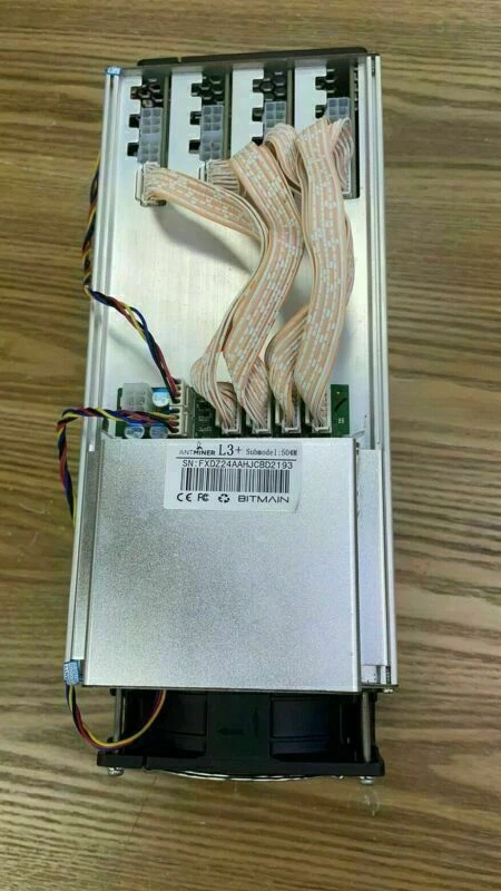 Bitmain Antminer L3+ 504Mh/s ASIC LTC Miner Litecoin Dogecoin Mining Machine - Image 4 of 4
