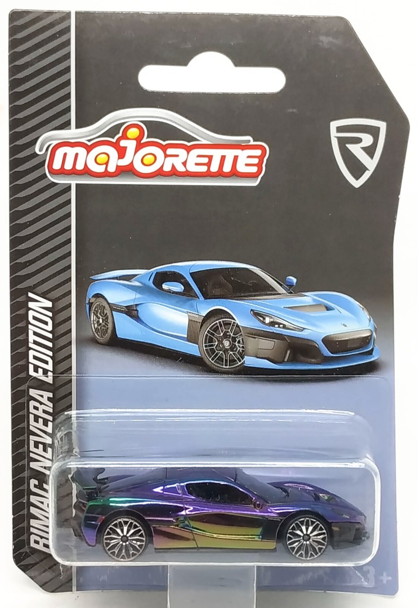RIMAC MOBY 1060 ガラパゴス　ガラヨン　1/50 Majorette Rimac Nevera Chrome Purple / Green 1:64 3