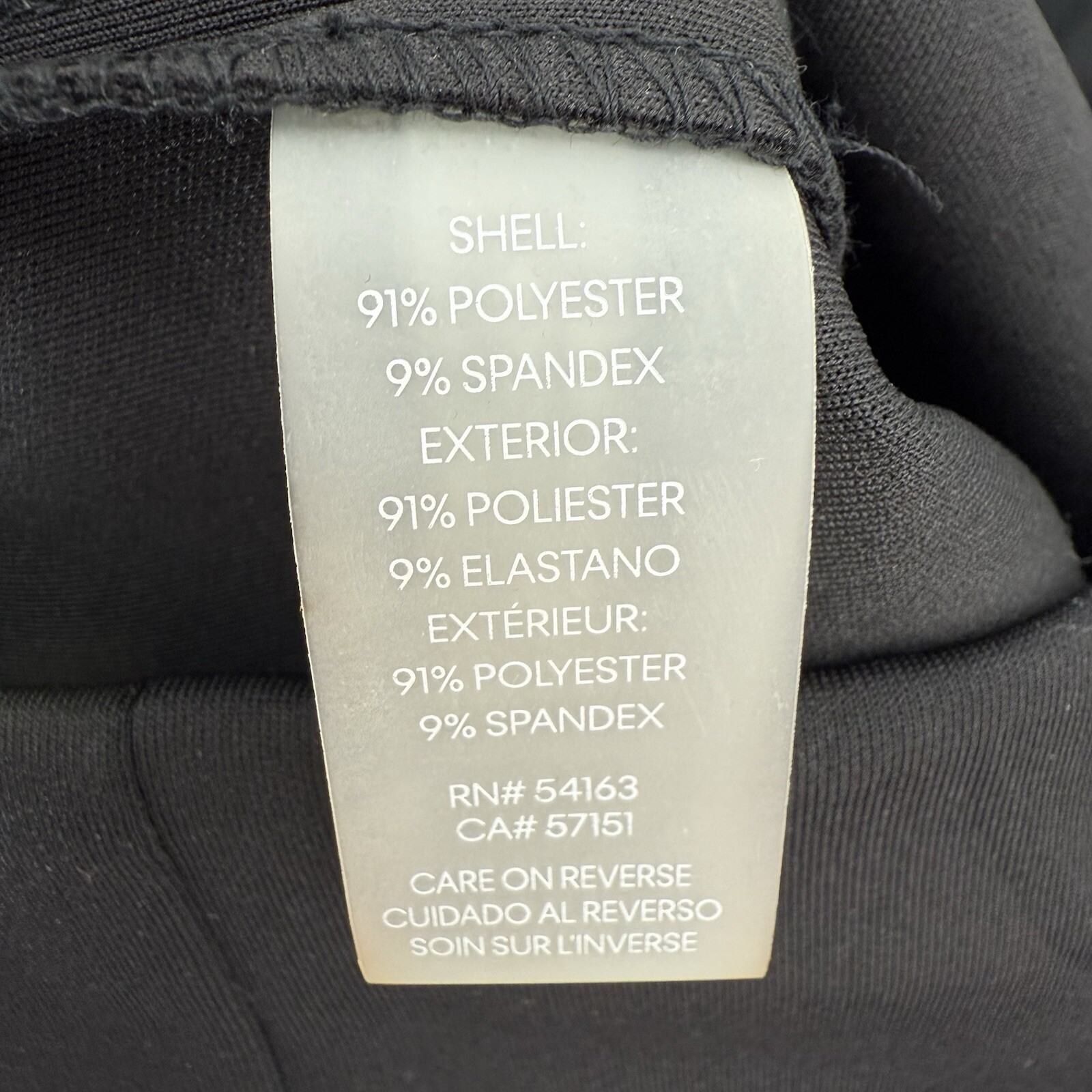 Calvin Klein Black Midi Dress Asymmetric Neck Sheath Career NWT Size 12 thumbnail 8