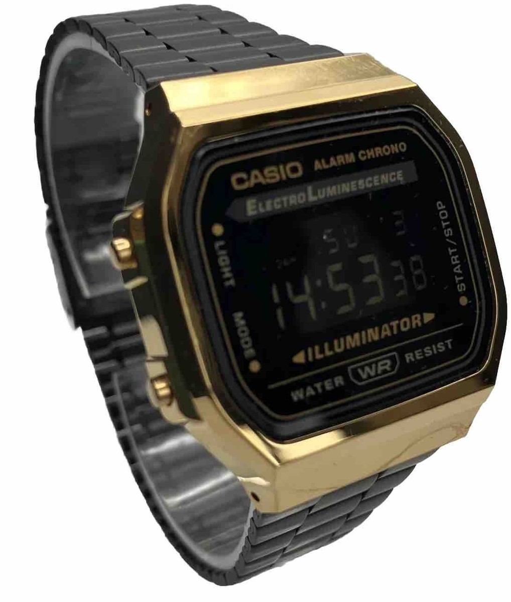 CASIO Vintage Watch A168WEGB-1B Brand New Box /Booklet | eBay CASIO Vintage Watch A168WEGB-1B Brand New Box /Booklet | eBay