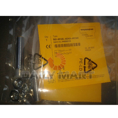 TURCK BI2-M12-AD4X-H1141 INDUCTIVE PROXIMITY SWITCH SENSOR BARREL NEW