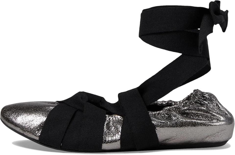 Zapatos planos de ballet Free People Cece envolventes para mujer talla 8,5 (USADOS 1X) Foto 2 de 4