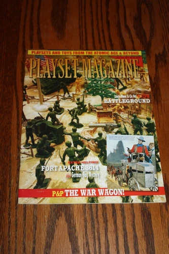Playset Magazine #65 - Sep/Oct 2012 - Marx Battleground #4754, Fort Apache #3614