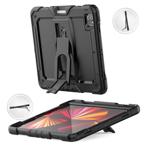 Heavy Duty Shockproof Rugged Stand Case Cover For iPad Pro 11" 12.9" 2021 2020 - Picture 60 of 125