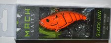 mach baits slack jaw bass lipless crank crankbait 1/2oz 2.5" fire craw red