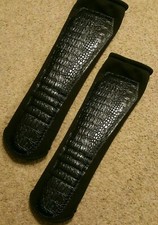 ⭐⭐⭐⭐⭐ KICKPADS Black Crocodile Print Style 1 - GEAR  Pro Wrestling