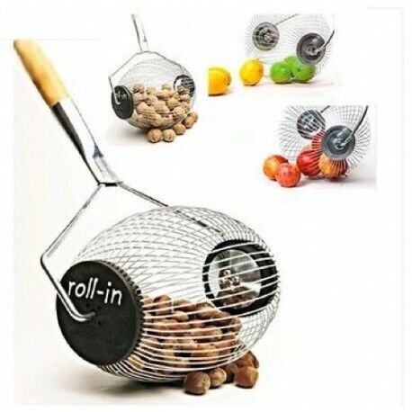 Raccoglitore Universale Zewool Roll-In - Per Castagne, Noci, Palline Da Golf, Acciaio Inox - Foto 5