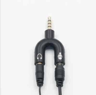 Audio-Splitter Klinke 3,5mm Kopfhörer/Mikrophon