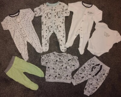 Baby Boy Clothes Bundle 0-3 3-6 Months UK