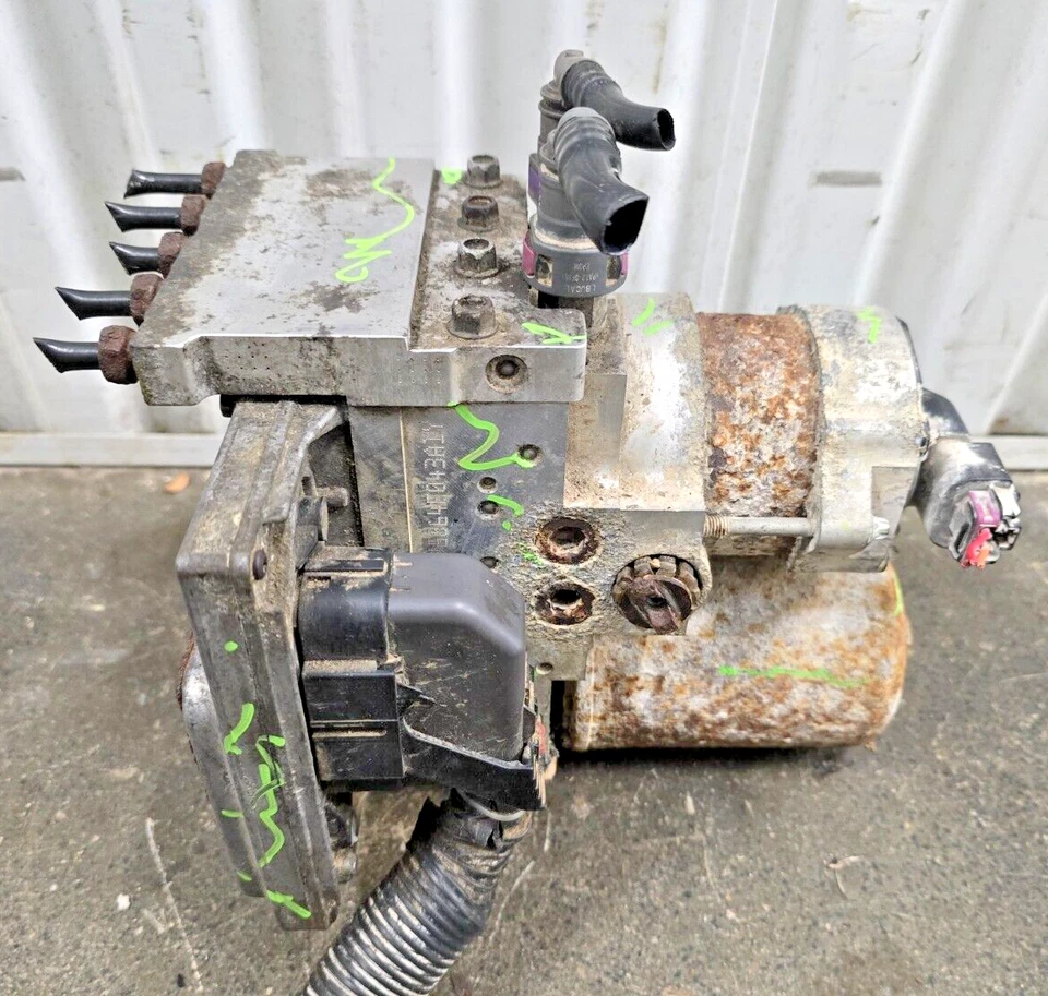 2008 CHEVROLET TAHOE YUKON HYBRID ANTI LOCK BRAKE ABS PUMP UNIT 25989803 - Image 3 of 4