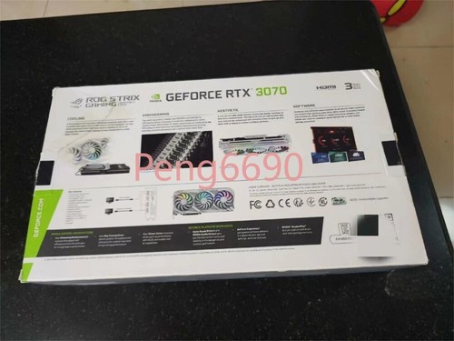 ASUS ROG Strix GeForce RTX 3070 8GB GDDR6 Graphics Card - White - Picture 3 of 8