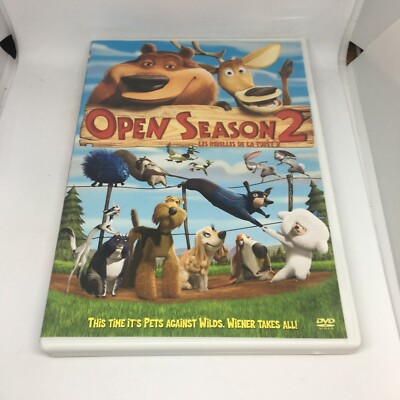 Open Season 2 / Les rebelles de la forêt 2 (DVD, 2009, Canadian)