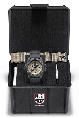 New Luminox XS.3251 CBNSF.SET Navy Seal Foundation 45 Diver Watch Sapphire Glass