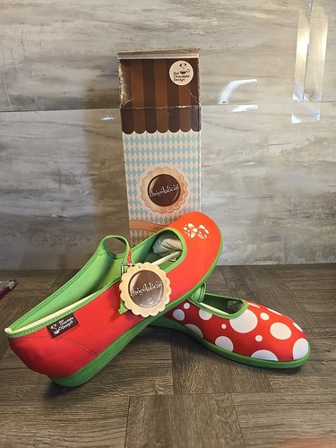 Hot Chocolate Design Chocolatica's Womans Mushroom Shoes US 11 Size 41