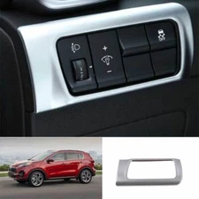 Matte Silver Driver's Side Dash Control Cover Trim New For Kia Sportage 17-2022