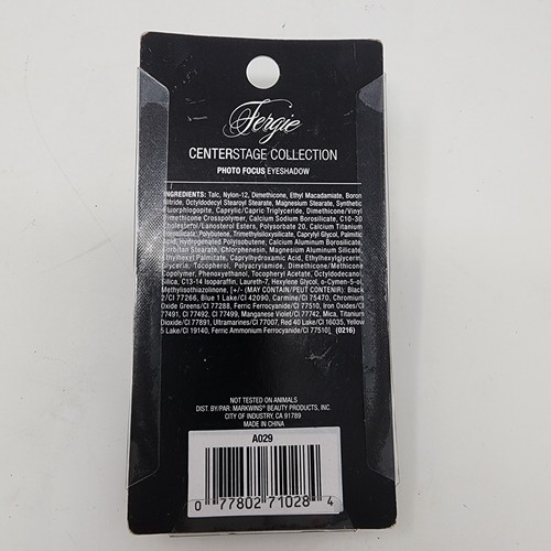 Wet N Wild Fergie Photo Focus Eyeshadow Pallet A029 Centerstage Desert Festival - Picture 3 of 3