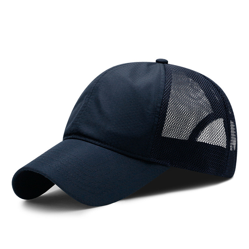 Oversize M/L/XL/XXL Baseball Cap,Men Quick Dry Breathable Dad Trucker Mesh Hat