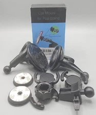 Universal Car Phone Holder 360° Suction Cup Mount, Pop Stand Windshield Stand