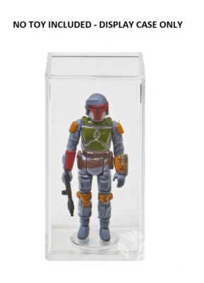 GW ACRYLIC LTD GW Acrylic Loose Figure Display Case 3 3/4" Standard - FREE Stand and Insert!