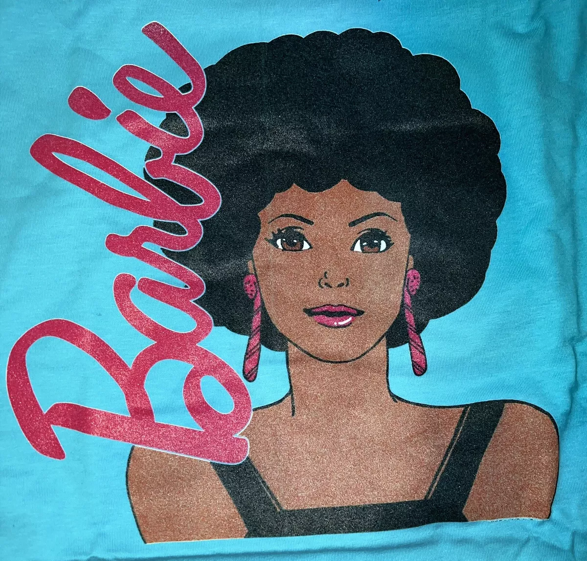 Black Barbie Graphic T Shirt eBay