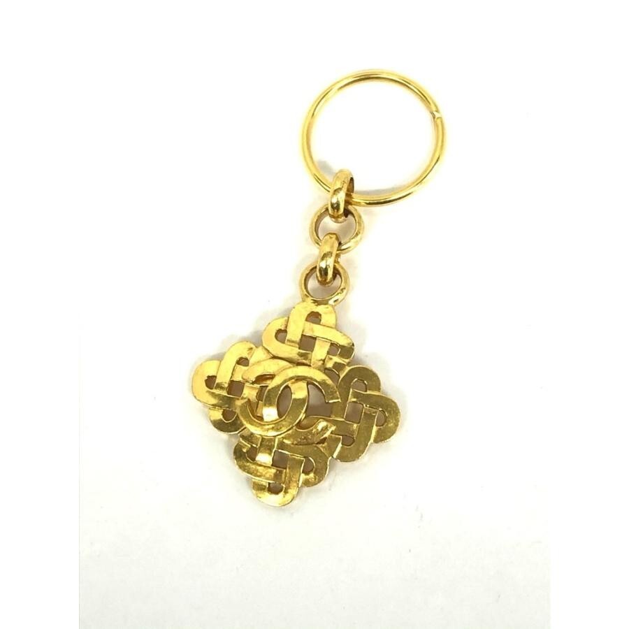 シャネル　キーホルダー Chanel Key Ring GP Keychain Key Holder Gold Coco Mark 97P | eBay