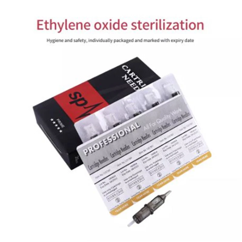 Spark Needles 20,40,60,100PCS Disposable Tattoo Cartridge Needles RL, RS, RM, M1 image 5