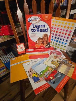 Hooked On Phonics Learn to Read Pre-K Level 1 Ages 3-4