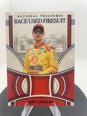 Joey Logano 2024 National Treasures Race Used Firesuit /75 #RUF-JLO