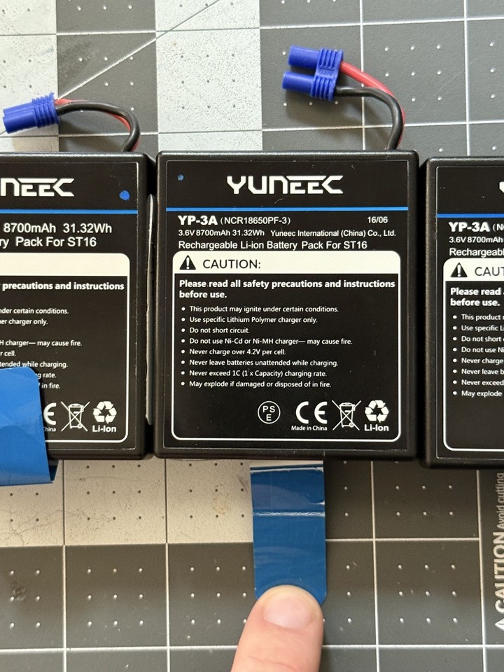 Cameron Sino Replacement Battery For Yuneec Typhoon H ST16/ST16F Drone Remote (YP-3A / 760412469337)