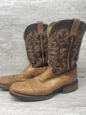 Justin Boots Mens Size 11 D Tekno Crepe Brown MADE IN USA 7051