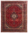 Amazing Hand Knotted Vintage Traditional Qashoun Wool Area Rug 13.7 x 9.5 Ft — photo 1