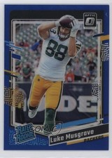 2023 Panini Donruss Optic Rated Rookie Blue Prizm /199 Luke Musgrave #241 19n6