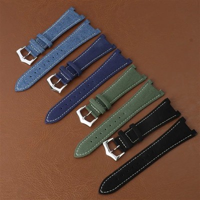Luxury Nylon Watch Band 25mm Stainless For Patek Philippe Nautilus 5711 5712