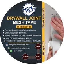 Drywall Mesh Scrim Tape for Plasterboard & Wall  48mm X 90m / 96mm X 90m