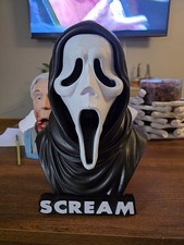 GHOSTFACE Scream franchise Head Bust Horror Movie Memorabilia Collection