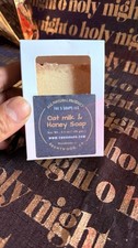 The 5 Soaps LLC Honey All Natural Oat Milk Soap 4.5 oz Body Bar