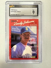1990 DONRUSS RANDY JOHNSON #379 CSG 9