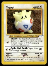 Togepi 56/105 WOTC Neo Destiny Uncommon Pokemon Card - HP