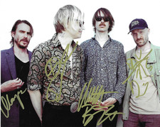 * REFUSED * signed 8x10 photo * DENNIS LYXZEN * FREEDOM * WAR MUSIC * COA *