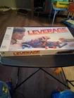 VINTAGE 1983 Milton Bradley LEVERAGE Board Game Strategy Classic in BOX