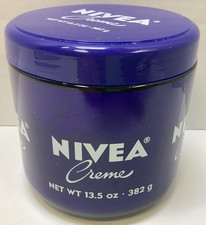 Nivea Cr me for Face, Hands and Body, Glass Jar, 13.5oz