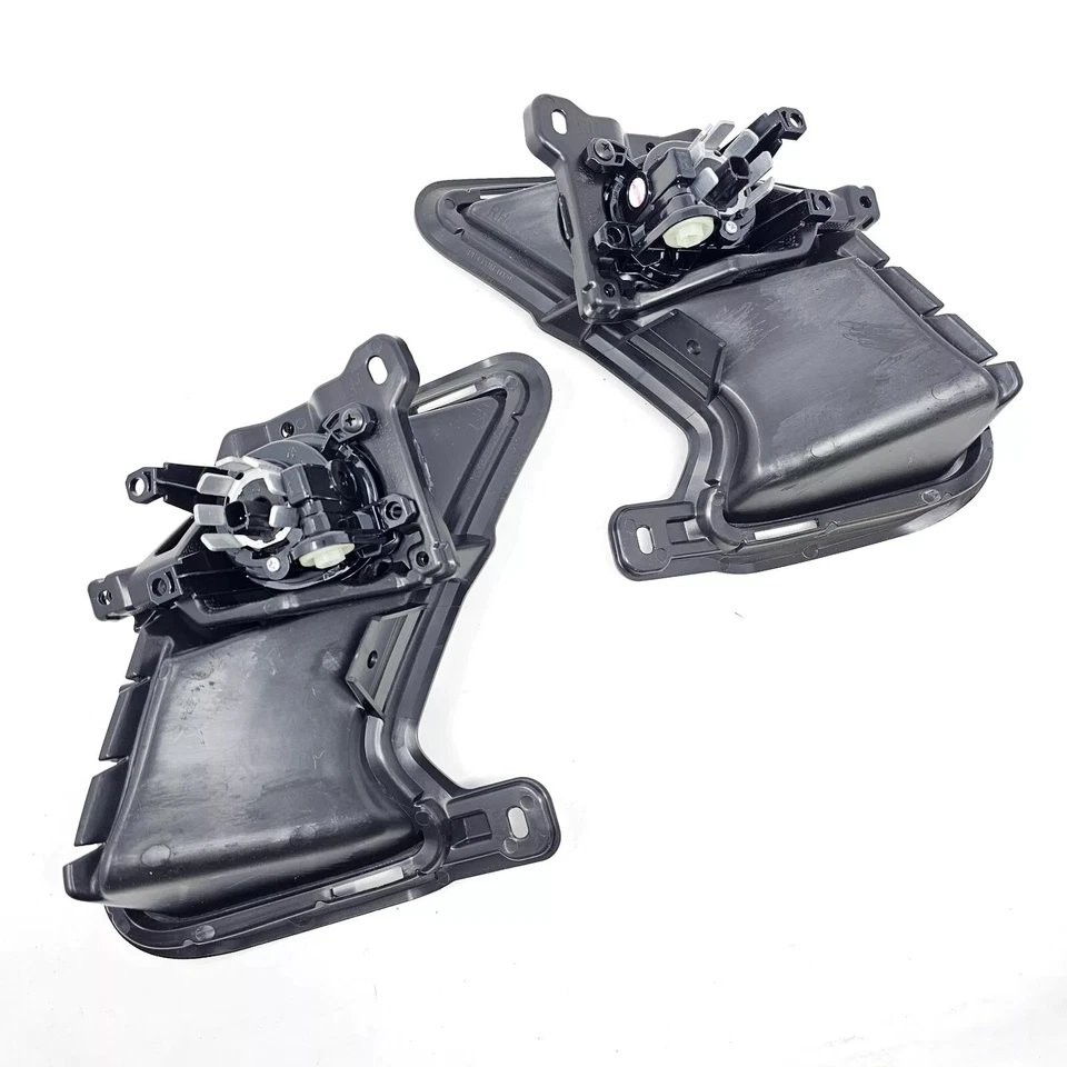 2Pcs/Set LED White Fog Light Switch Bezel Wire For 24-25 Toyota Grand Highlander - Image 3 of 4