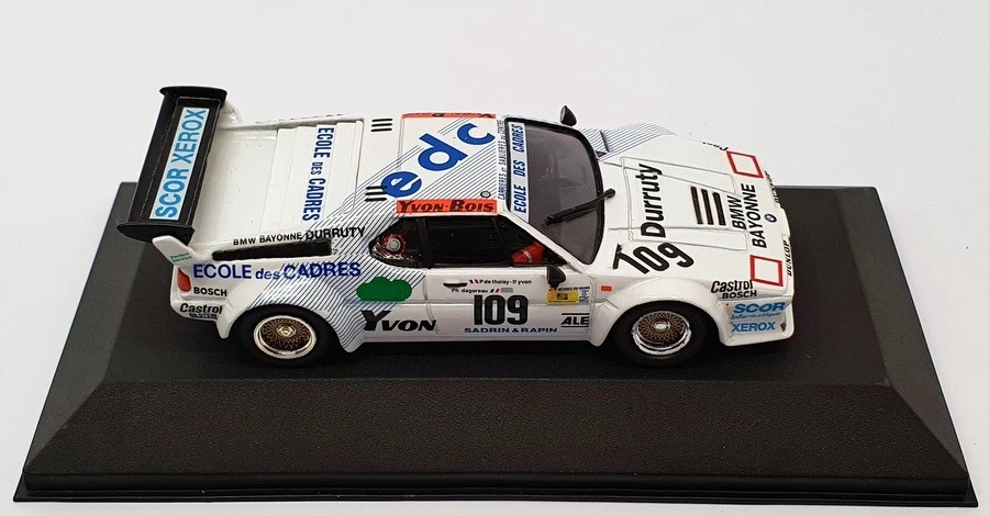 Quartzo Escala 1/43 Q3046 - BMW M1 Le Mans 1984 - #109 Thoisy/Dagoreau/Yvon Foto 4 de 4